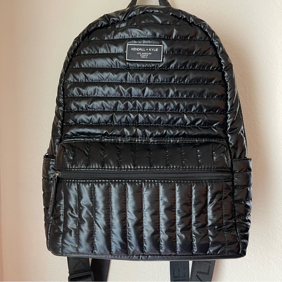 Kendall + Kylie Black Puffer Backpack - Picture 4 of 16